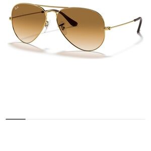 Ray-Ban Arista Aviator Sunglasses with Brown Gradient Lenses